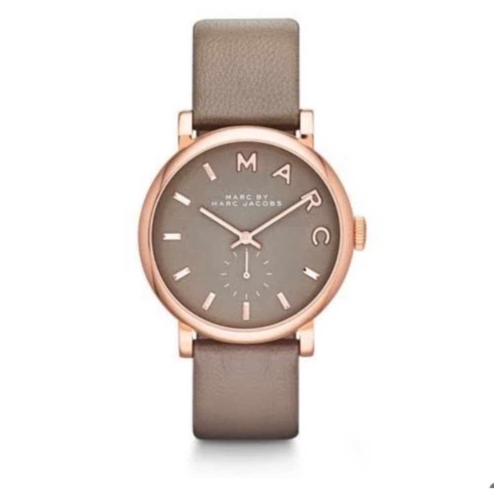 Marc Jacobs Rose Gold and Brown Watch